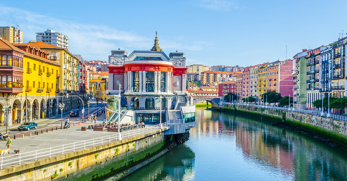 Bilbao rivier Bilbao rivier